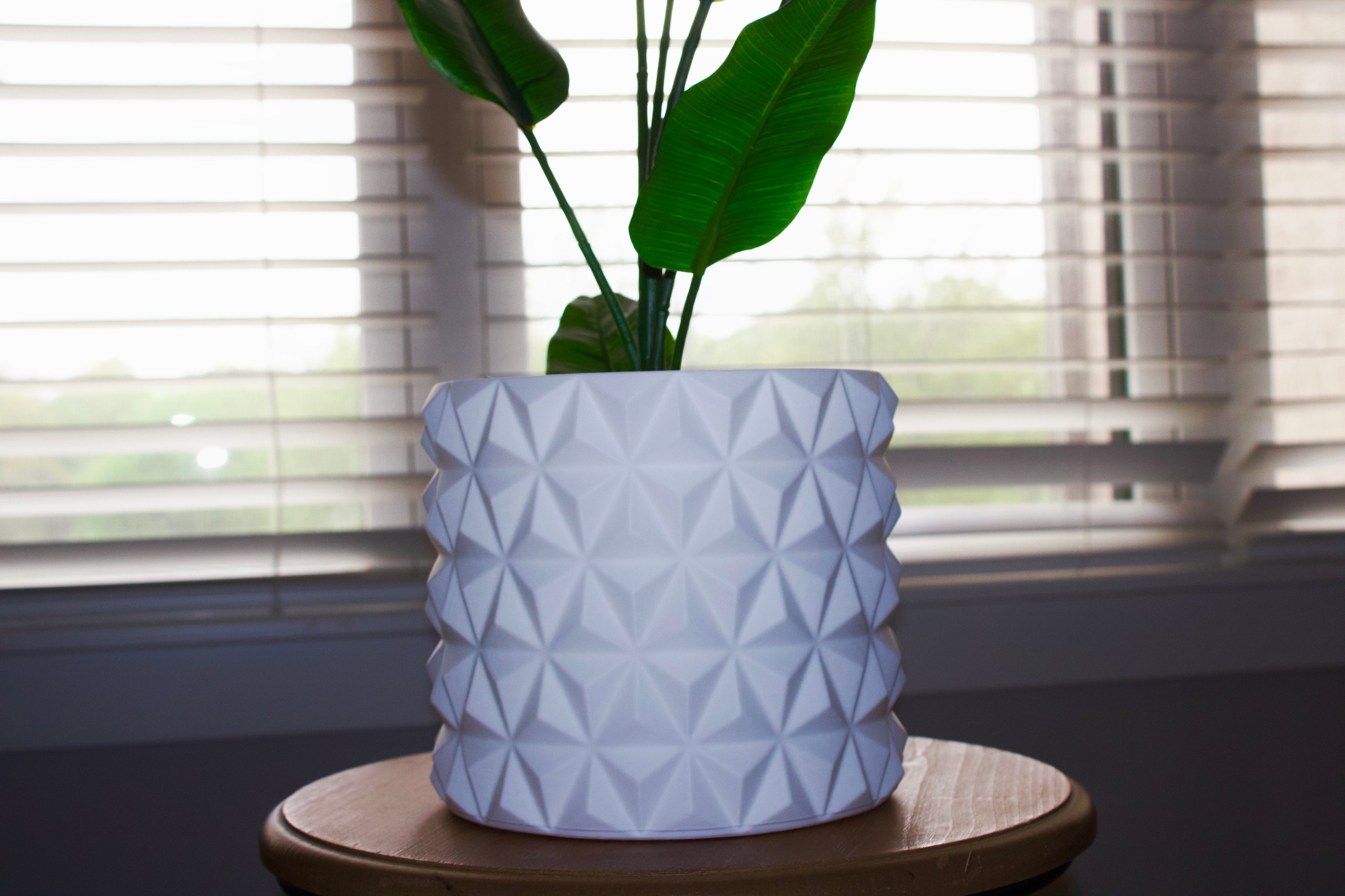 Polygon 3D-Printed Pot